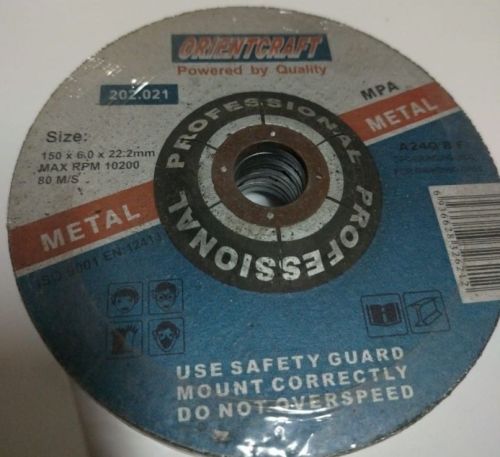201.02/202.021 ORIENTCRAFT Круг шлиф. по металлу (150*6*22,2)