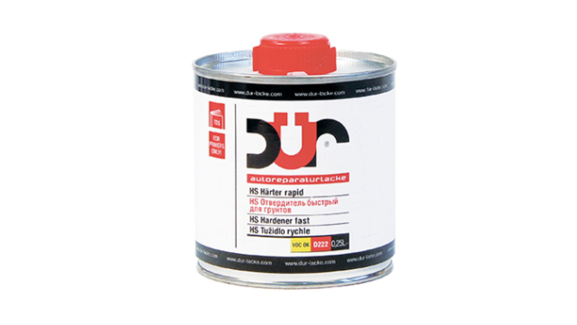 Ускорьте процесс подготовки поверхностей с DUR: HS D222 – Быстрый отвердитель для грунтов