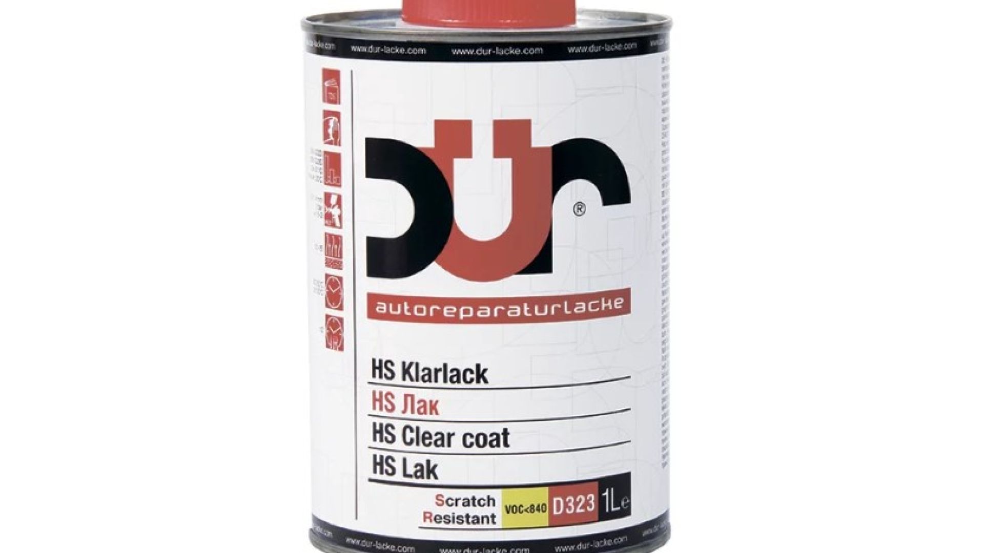 DUR HS Лак D323 - качественный автолак