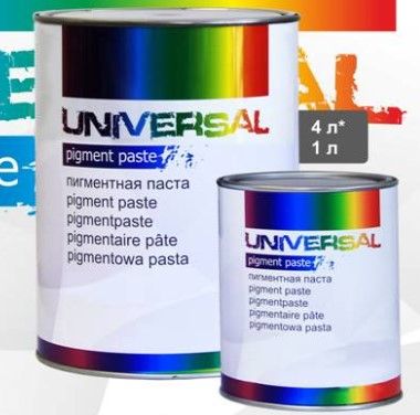 UNIVERSAL Пигментная паста P102 оранжево-жёлтая (8 кг)