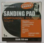 501.06 ORIENTCRAFT Полиров. диск  поролон  D150х30 V-C черный (мягкий)