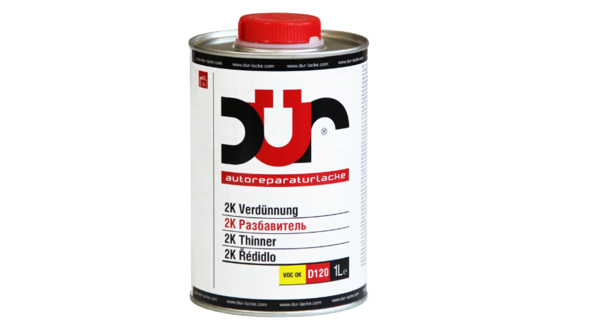 DUR: 2К Разбавитель D120 – Для идеальной вязкости акриловых материалов
