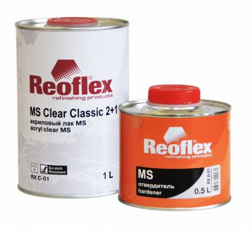 REOFLEX  Лак Акриловый  2K MS  0,5 л (0,25л)