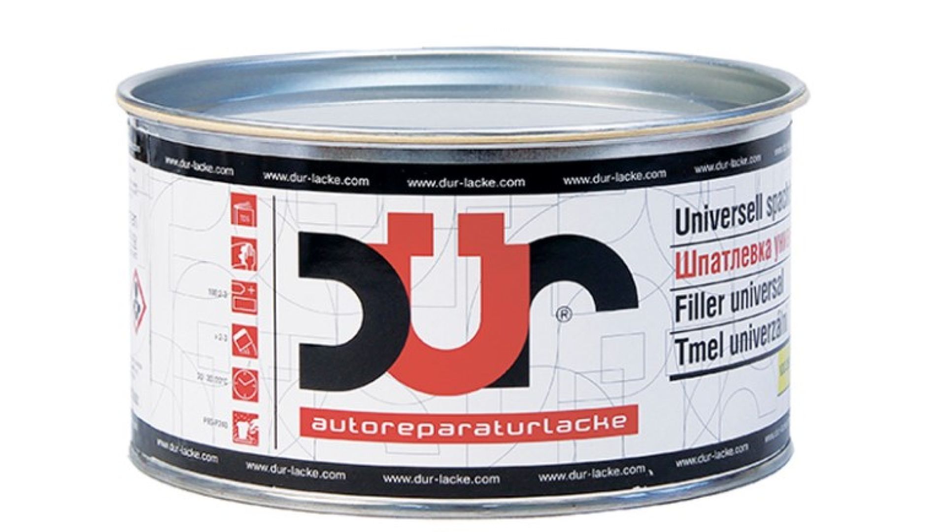 Шпатлевка универсальная DUR D678 для кузовного ремонта автомобиля
