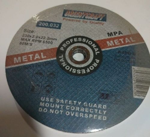 230*2.0*22.2 ORIENTCRAFT Армир.отрез.диск по металлу