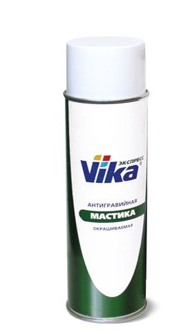VIKA Мастика антигравийная серая спрей 520 мл