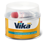 ШПАТЛЕВКА VIKA УНИВЕРСАЛЬНАЯ МЯГКАЯ 2К ЖЕЛТАЯ, 0,5 КГ