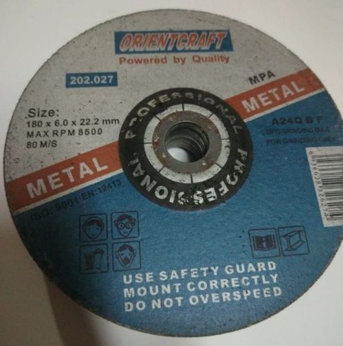 201.03/202.027 ORIENTCRAFT Круг шлиф. по металлу (180*6*22,2)