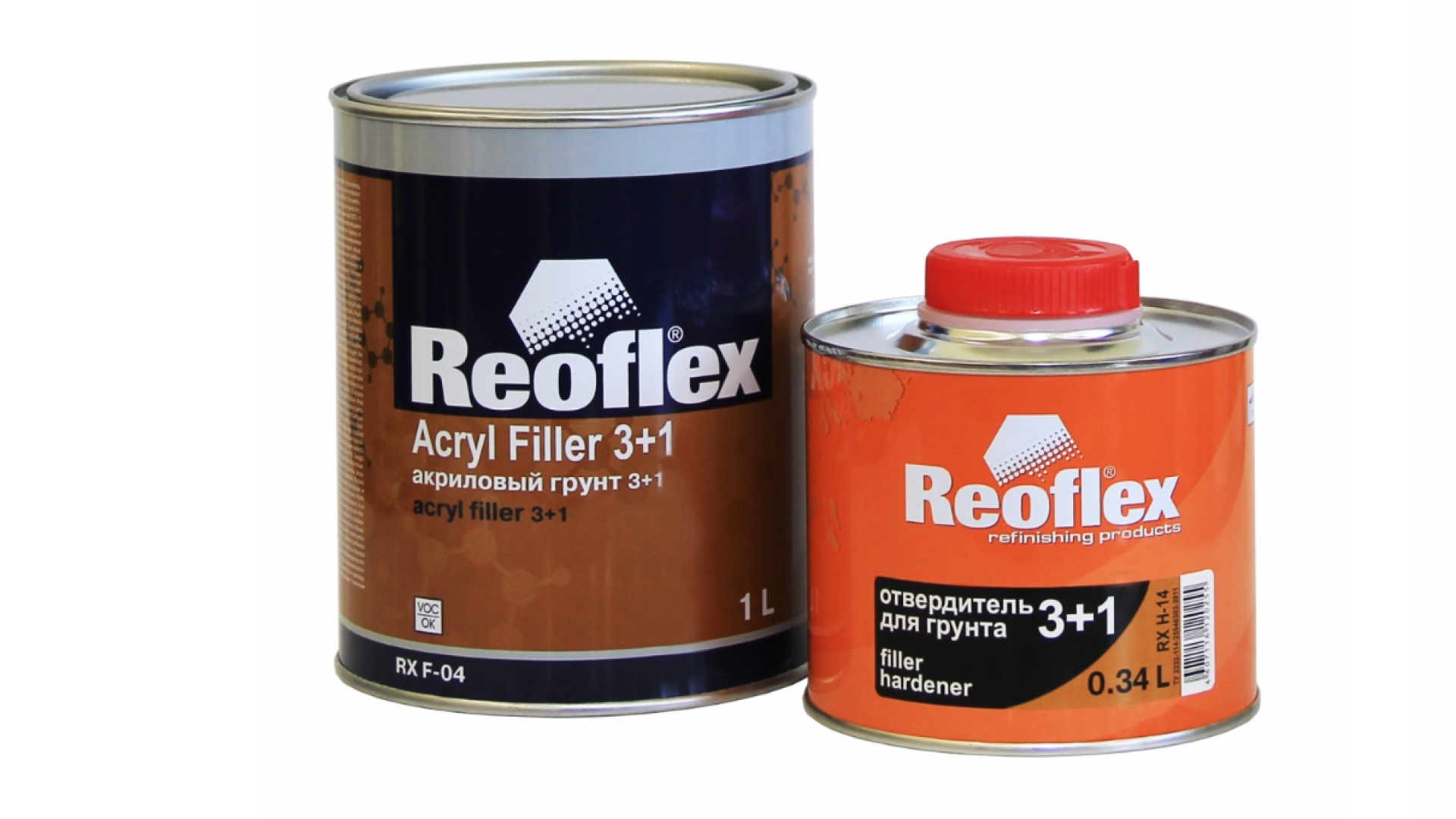 Reoflex Acryl Filler 3+1 RX F-04: Профессиональный стандарт выравнивания и изоляции