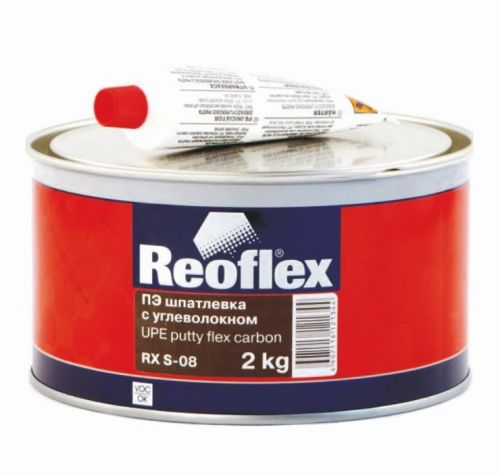 REOFLEX  Шпатлевка с углеволокном  Flex Carbon 0,5кг+0,015кг