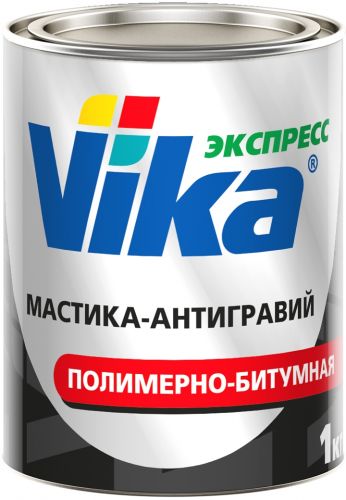 Мастика Vika Антигравий / полимерно-битумная 1,0 кг.