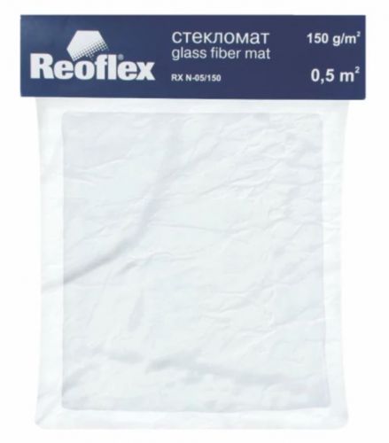 REOFLEX  Стекломат (150 гр/1кв.метр) 0,5 кв.метр